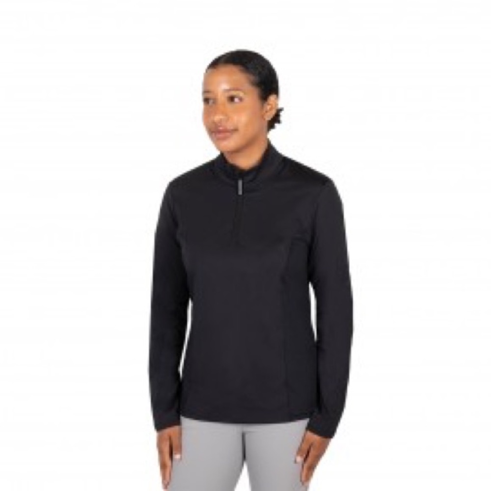 MEC Black 1/4 Zip Yoga Running Shirt